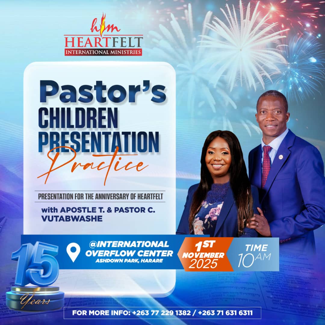 Pastor's Children Presentation Practice